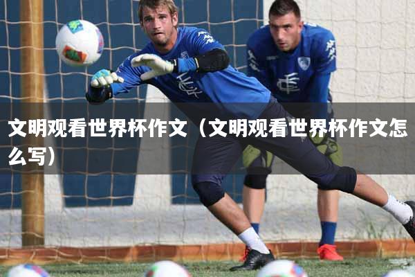 文明观看世界杯作文（文明观看世界杯作文怎么写）